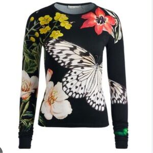 Alice and Olivia Delaina Long Sleeve top